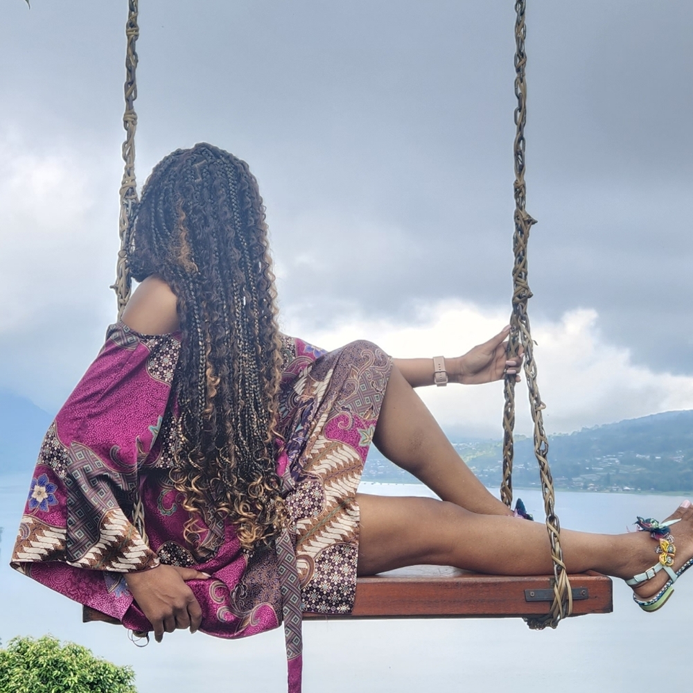 Silk Indonesian Sun Dress